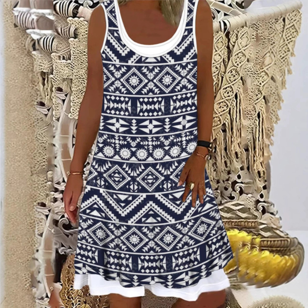 ZARA Women Spring Summer Fashion Print Short Dress In Stock